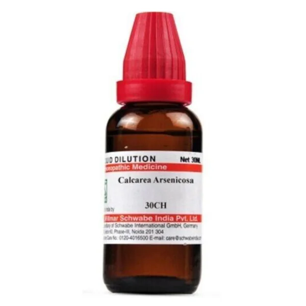 Dr.Willmar Schwabe Calcarea Arsenicosa 30 CH Dilution, 30 ml