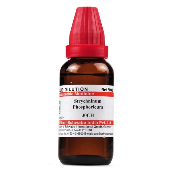 Dr.Willmar Schwabe Strychninum Phosphoricum 30 CH Dilution, 30 ml