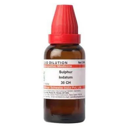 Dr.Willmar Schwabe Sulphur Iodatum 30 CH Dilution, 30 ml