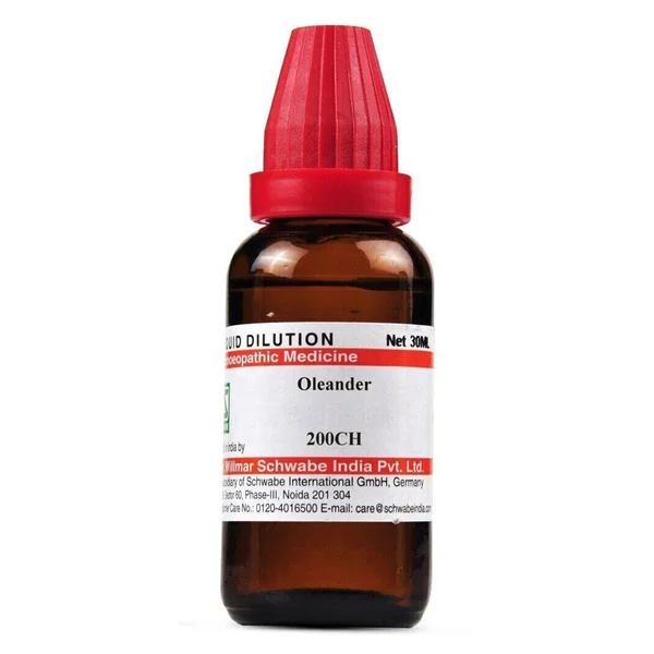 Dr.Willmar Schwabe Oleander 200 CH Dilution, 30 ml