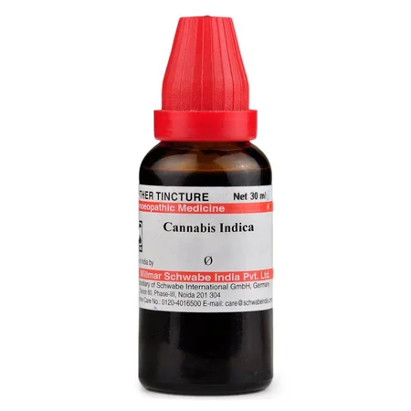 Dr.Willmar Schwabe Cannabis Indica Q Mother Tincture, 30 ml