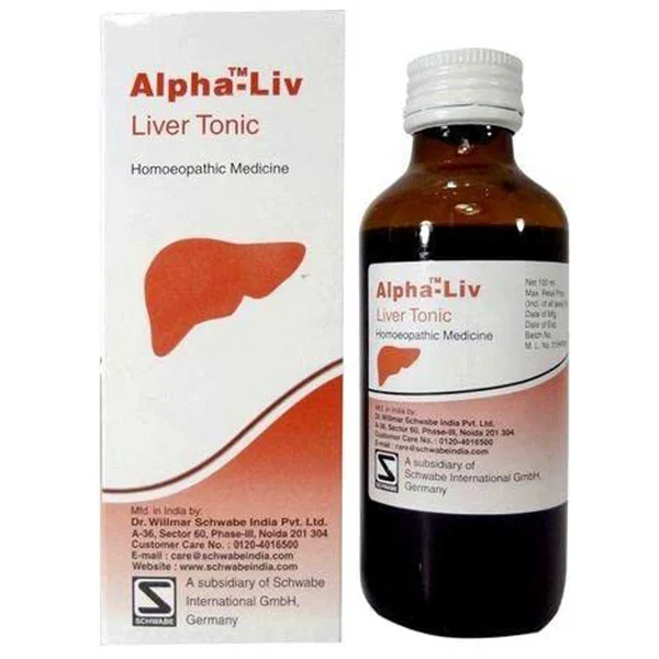 Dr.Willmar Schwabe Alpha-Liv Tonic, 100 ml