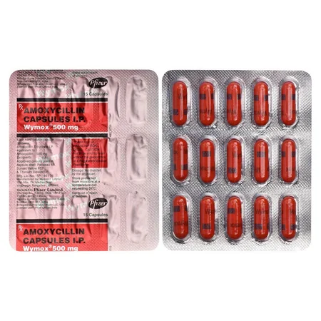 Wymox 500 mg Capsule 15's