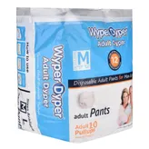 Wyper Adult Diaper Pants Large, 10 Count, Pack of 1