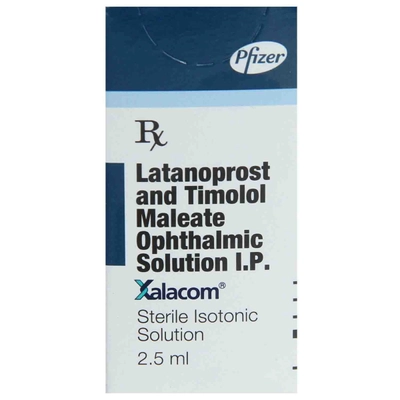 Xalacom Eye Drops 2.5 ml, Pack of 1 EYE DROPS