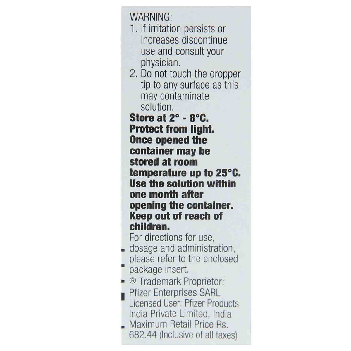 Xalacom Eye Drops 2.5 ml, Pack of 1 EYE DROPS Xalacom Eye Drops 2.5 ml, Pack of 1 EYE DROPS