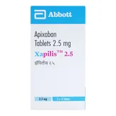 Xapilis 2.5 Tablet 14's, Pack of 14 TABLETS
