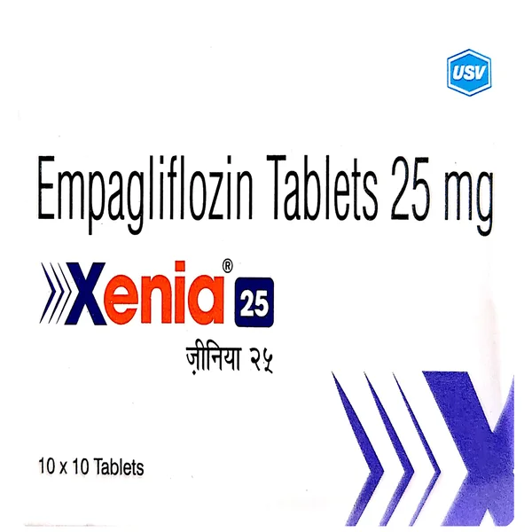 Xenia 25 mg Tablet 10's