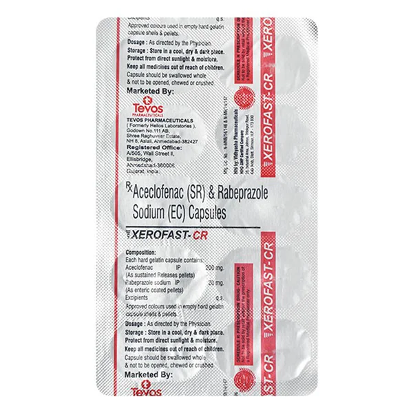 Xerofast-CR Capsule 10's, Pack of 10