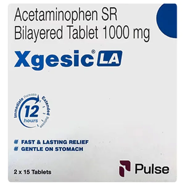 Xgesic LA Tablet 15's