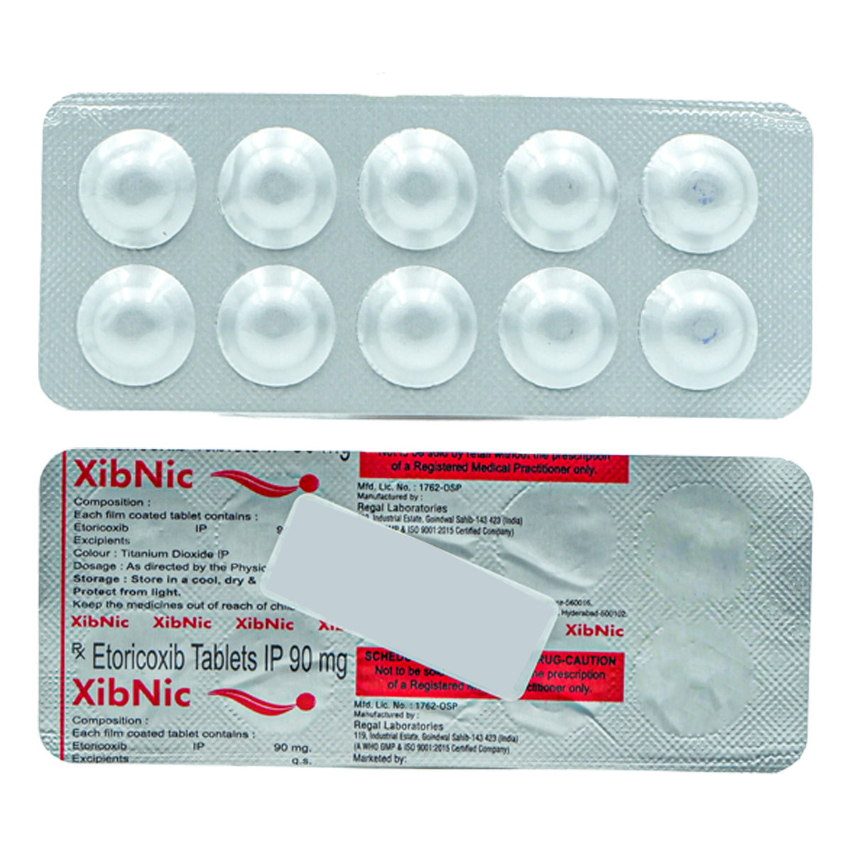 Xibnic 90 mg Tablet 10's, Pack of 10 TabletS Xibnic 90 mg Tablet 10's, Pack of 10 TabletS