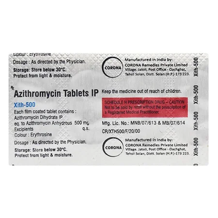Xith-500 mg Tablet 5's
