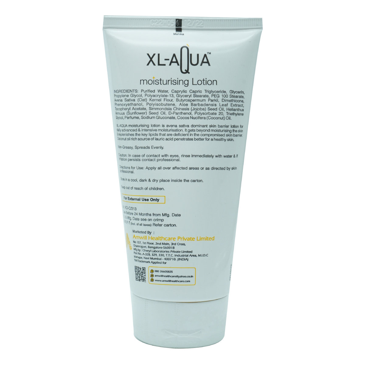 XL-Aqua Moisturising Lotion 150 ml, Pack of 1 XL-Aqua Moisturising Lotion 150 ml, Pack of 1