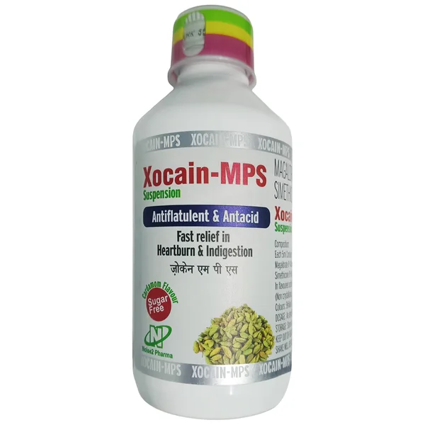 Xocain-MPS Sugar Free Cardamom Flavour Oral Suspension 170 ml