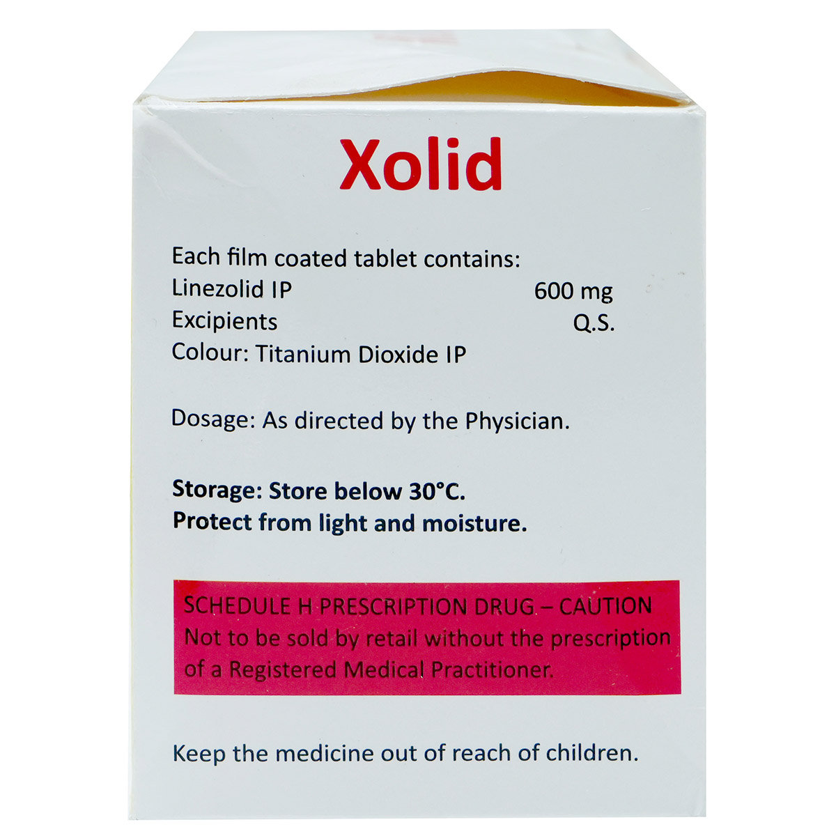 Xolid 600 mg Tablet 6's, Pack of 6 TabletS Xolid 600 mg Tablet 6's, Pack of 6 TabletS