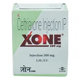 XONE 500MG INJECTION VIAL DRY, Pack of 1 Injection