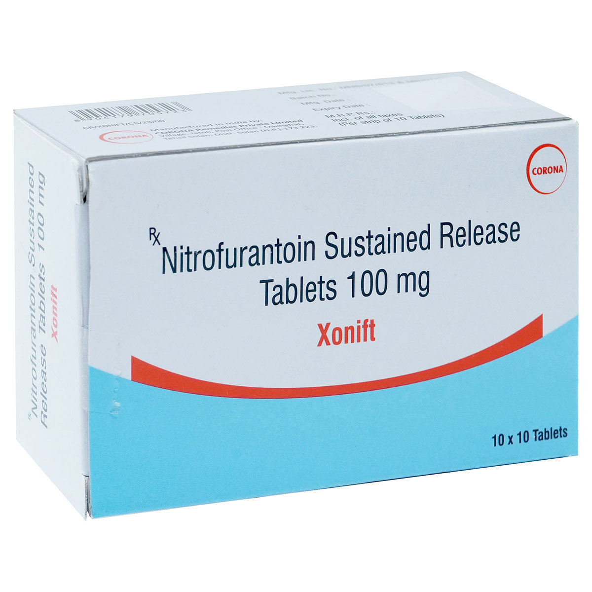 Xonift 100 Tablet 10's, Pack of 10 TABLETS Xonift 100 Tablet 10's, Pack of 10 TABLETS