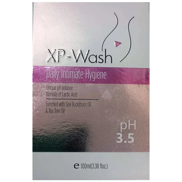 Xp-Wash Ph 3.5 Daily Intimate Hygiene, 100 ml, Pack of 1