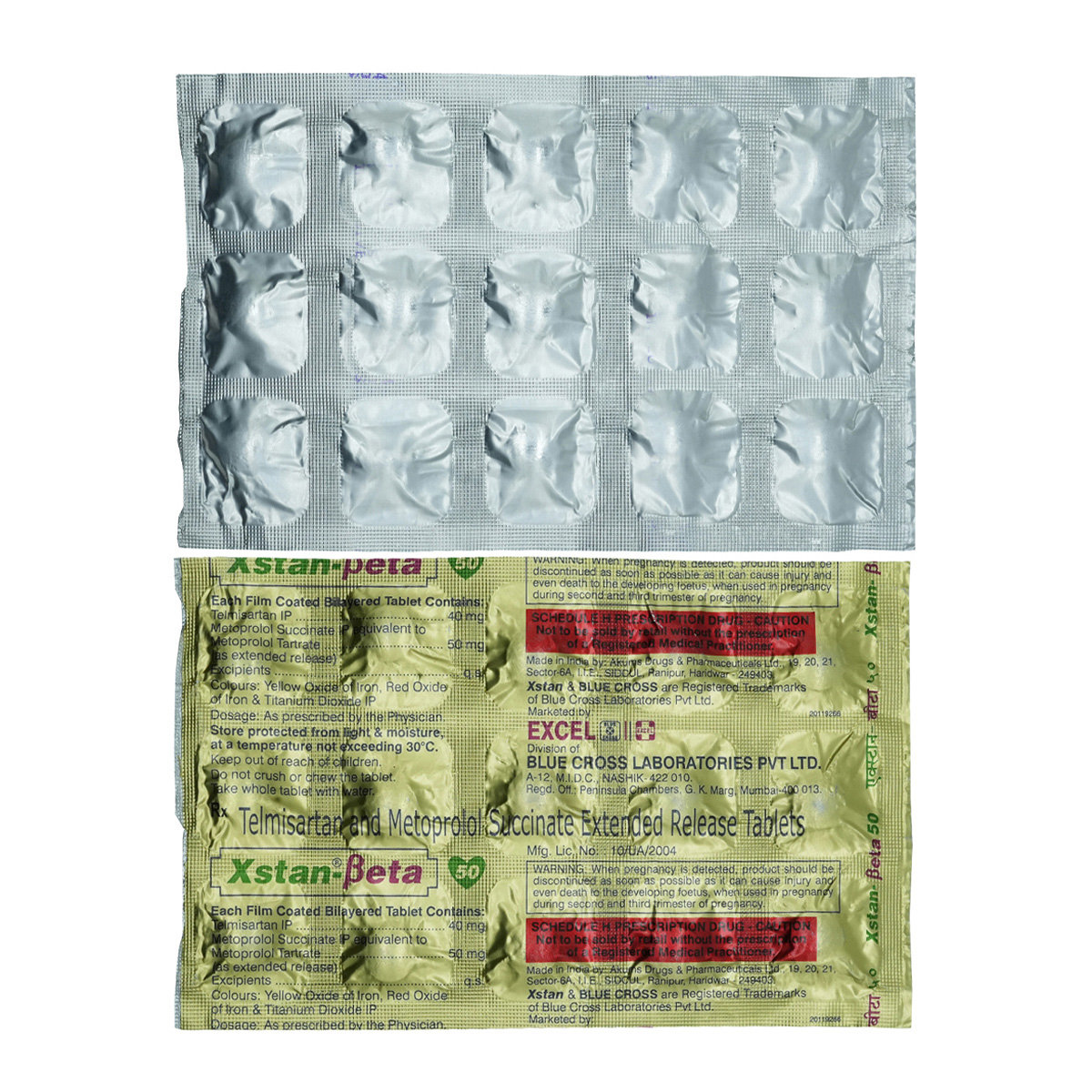 Xstan-Beta 50 Tablet 15's, Pack of 15 Xstan-Beta 50 Tablet 15's, Pack of 15