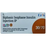 Xsulin 30/70 40IU Injection 10 ml, Pack of 1 INJECTION