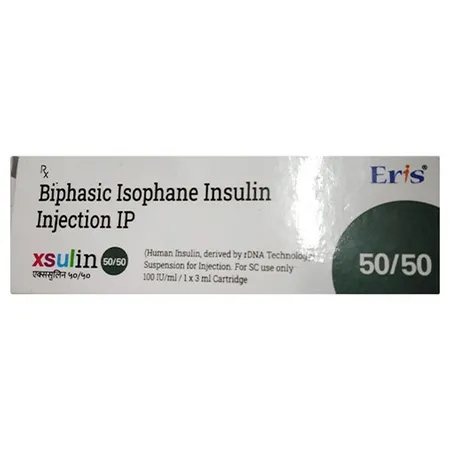 Xsulin 50/50 100IU Cartridge 3 ml