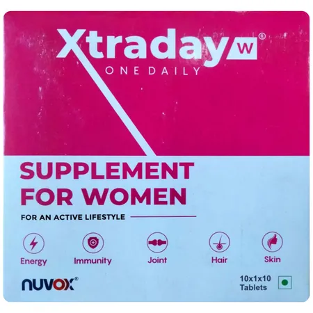 Xtraday W One Daily Tablet 10's