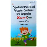 Xtum-O 100 Paediatric Dry Syrup 30 ml, Pack of 1 SYRUP