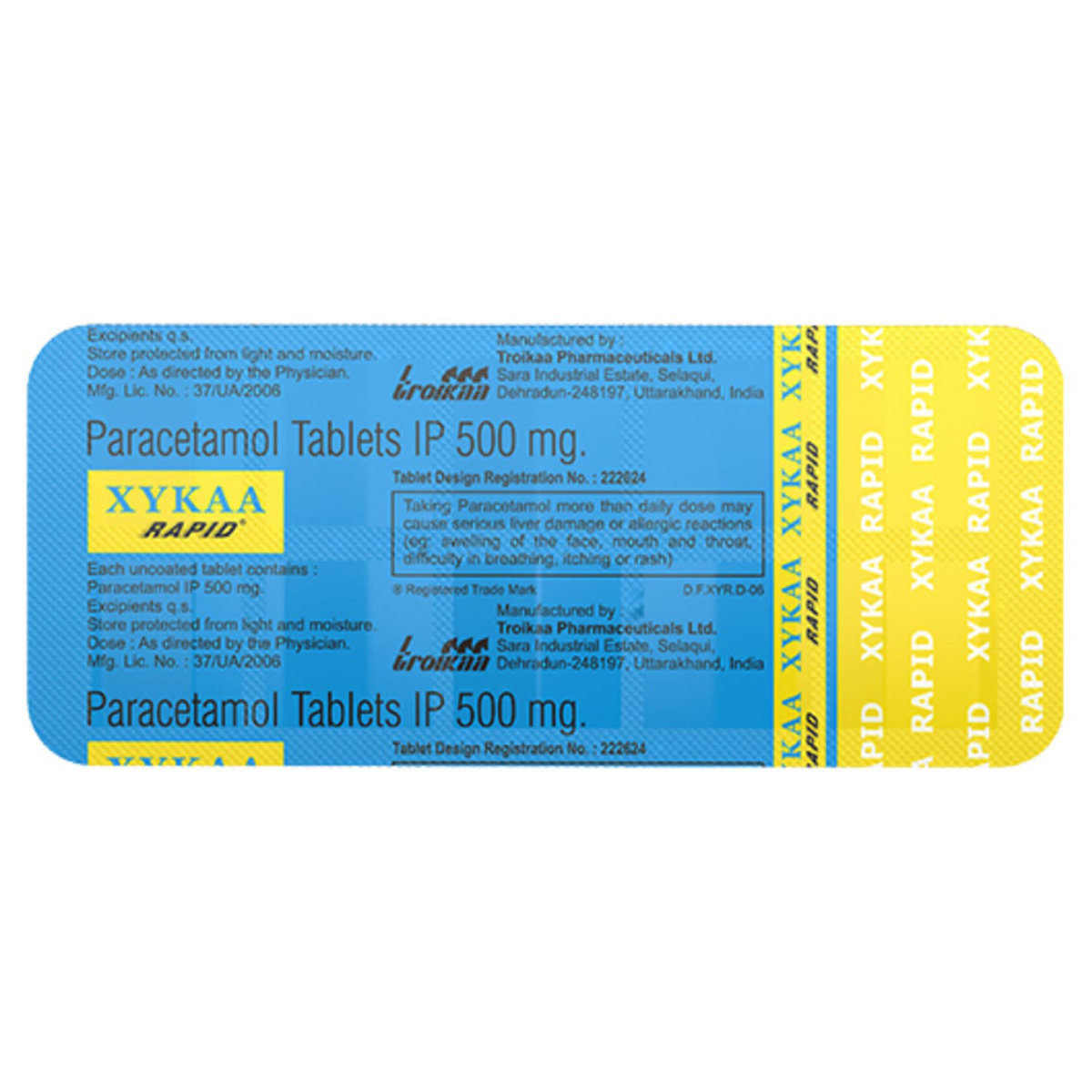 Xykaa Rapid Tablet 10's, Pack of 10 TABLETS Xykaa Rapid Tablet 10's, Pack of 10 TABLETS