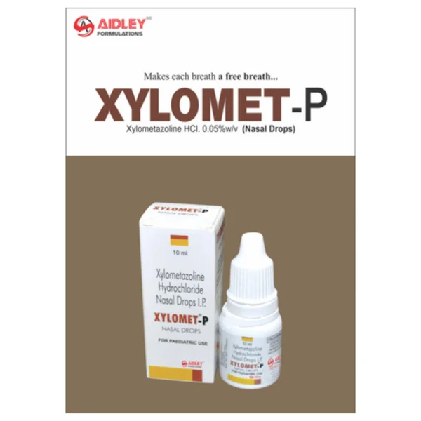Xylomet P Nasal Drop 10 ml, Pack of 1 DROPS