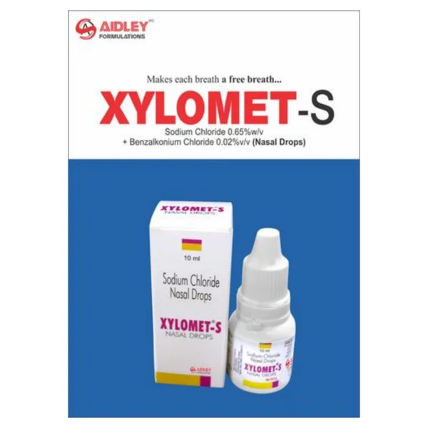 Xylomet-S Nasal Drop 10 ml, Pack of 1