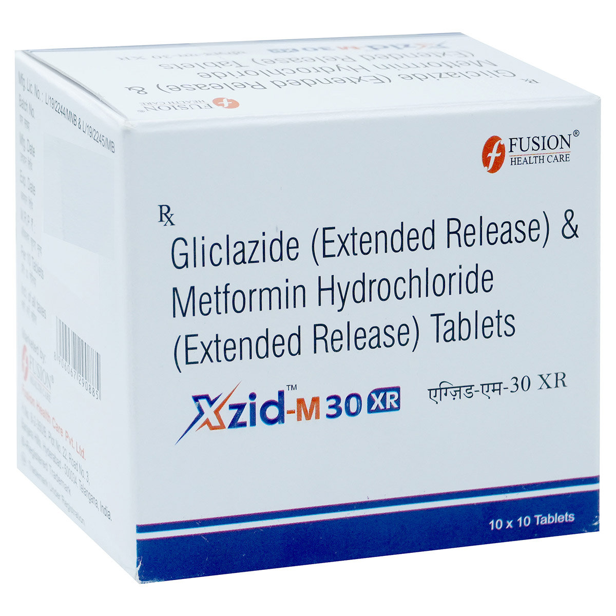 Xzid-M ER Tablet 10's, Pack of 10 TABLETS Xzid-M ER Tablet 10's, Pack of 10 TABLETS