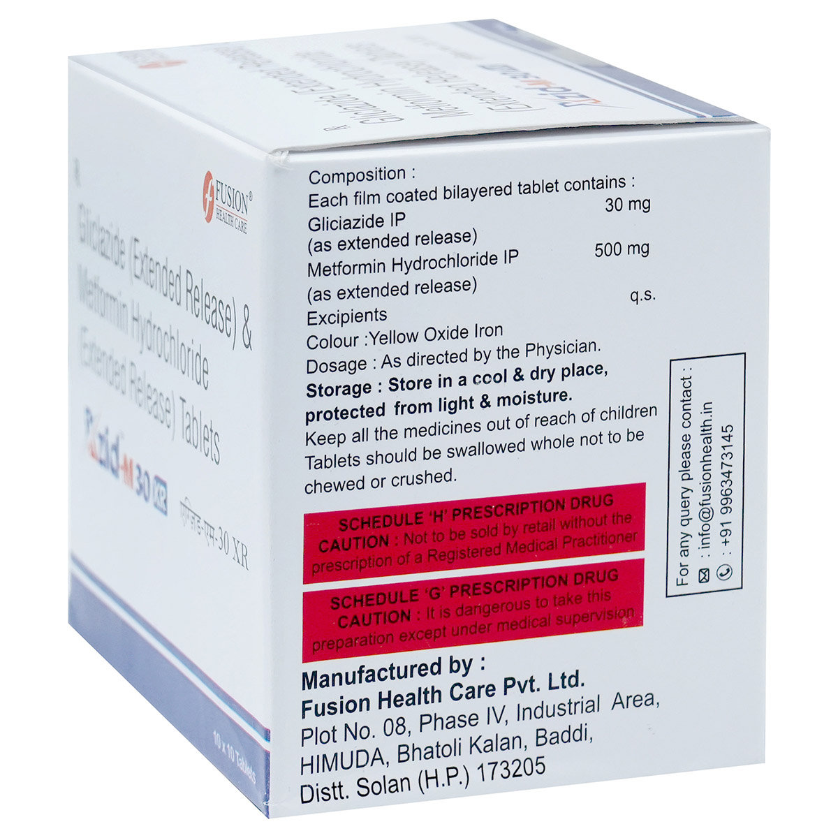 Xzid-M ER Tablet 10's, Pack of 10 TABLETS Xzid-M ER Tablet 10's, Pack of 10 TABLETS