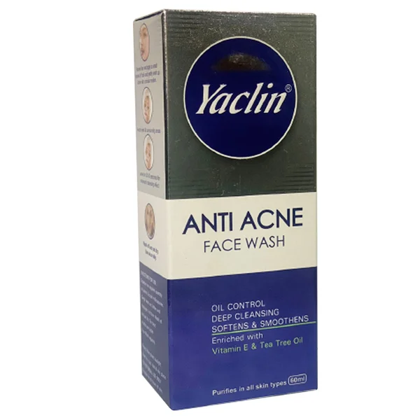 Yaclin Anti Acne Face Wash 60 ml