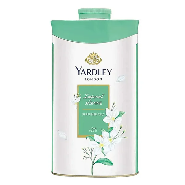 Yardley London Imperial Jasmine Perfumed Talc Powder, 100 gm