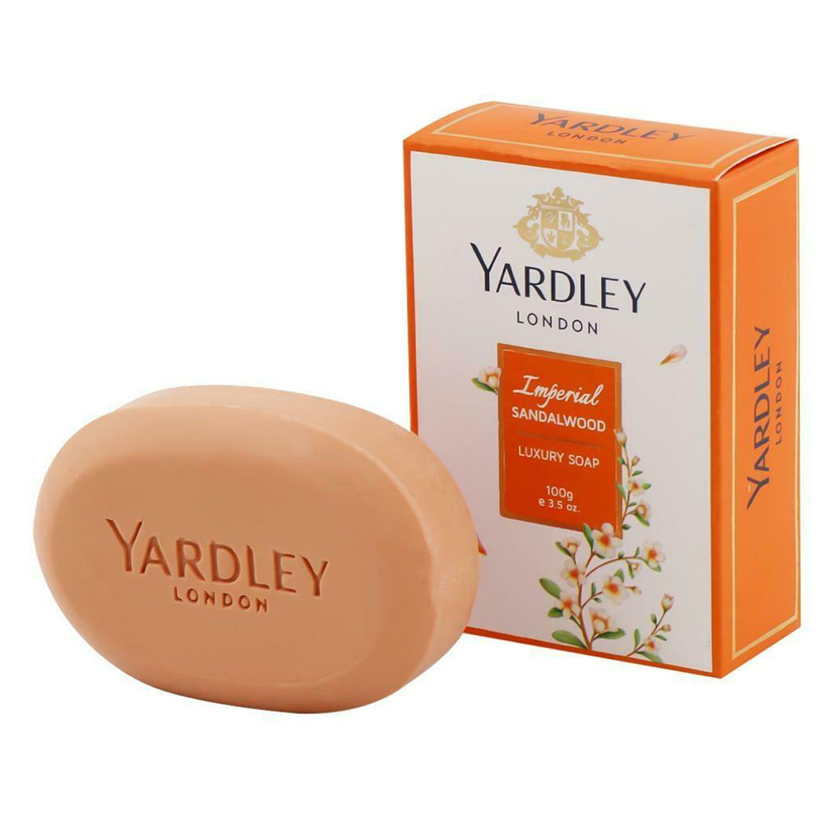 Yardley London Imperial Sandalwood Luxury Soap 100 gm | Cleanses Skin | With Fragrance Of Sadalwood, Pack of 1 Yardley London Imperial Sandalwood Luxury Soap 100 gm | Cleanses Skin | With Fragrance Of Sadalwood, Pack of 1