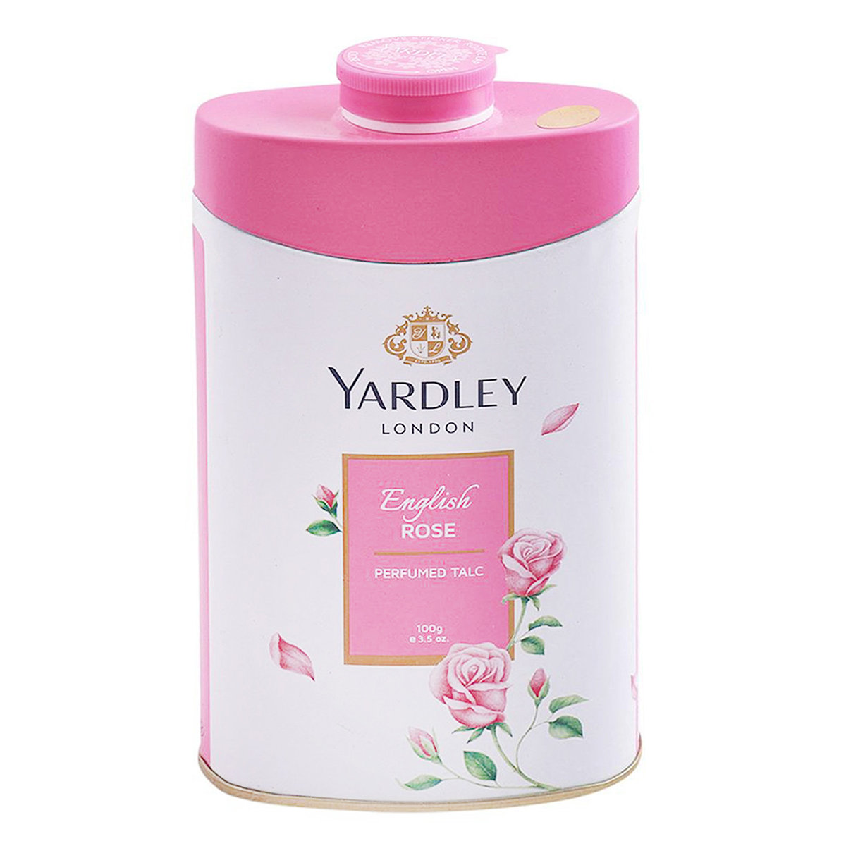 Yardley English Rose Perfumed Talcum Powder 100 gm | All Day Freshness | With Scent Of English Rose, Pack of 1 Yardley English Rose Perfumed Talcum Powder 100 gm | All Day Freshness | With Scent Of English Rose, Pack of 1