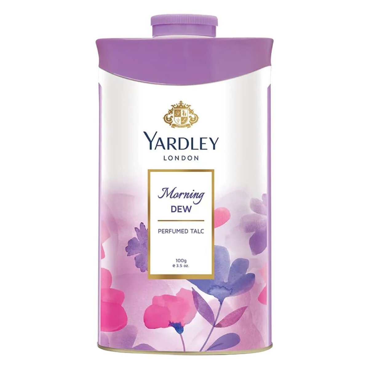 Yardley London Morning Dew Perfumed Talc Powder 100 gm | All Day Freshness | With Fragrance Of White Flower, Pack of 1 Yardley London Morning Dew Perfumed Talc Powder 100 gm | All Day Freshness | With Fragrance Of White Flower, Pack of 1