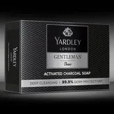 Yardley London Gentleman Classic Activated Charcoal Soap, 100 gm, Pack of 1