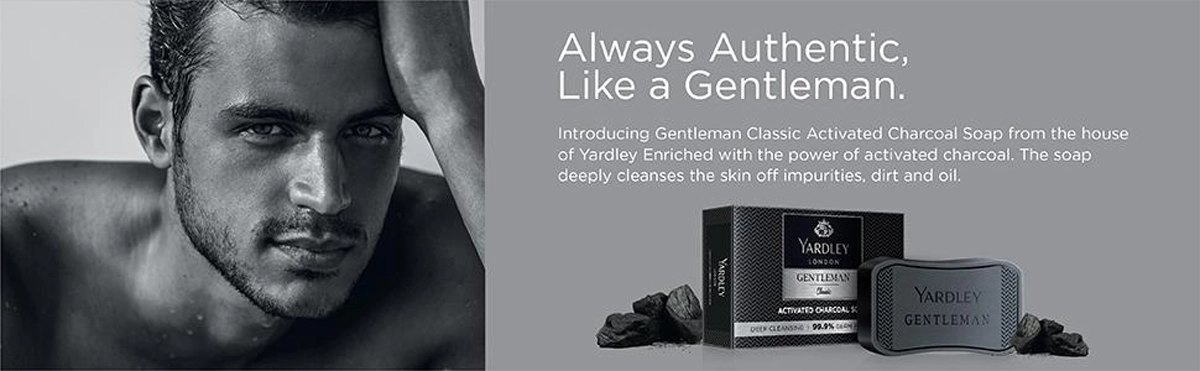 Yardley London Gentleman Classic Activated Charcoal Soap, 100 gm Price ...