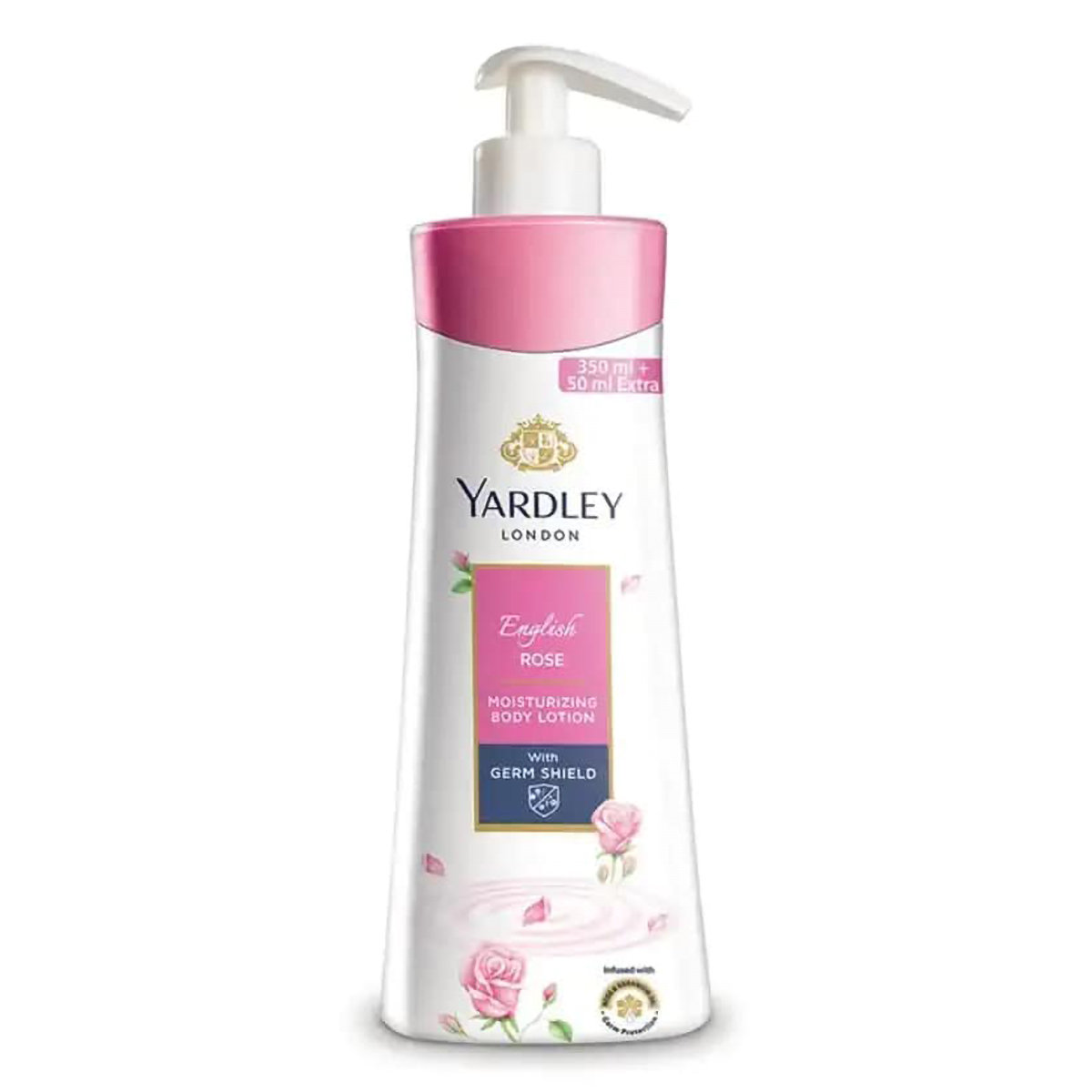Yardley London English Rose Moisturizing Body Lotion, 350 ml + 50 ml Extra, Pack of 1 Yardley London English Rose Moisturizing Body Lotion, 350 ml + 50 ml Extra, Pack of 1