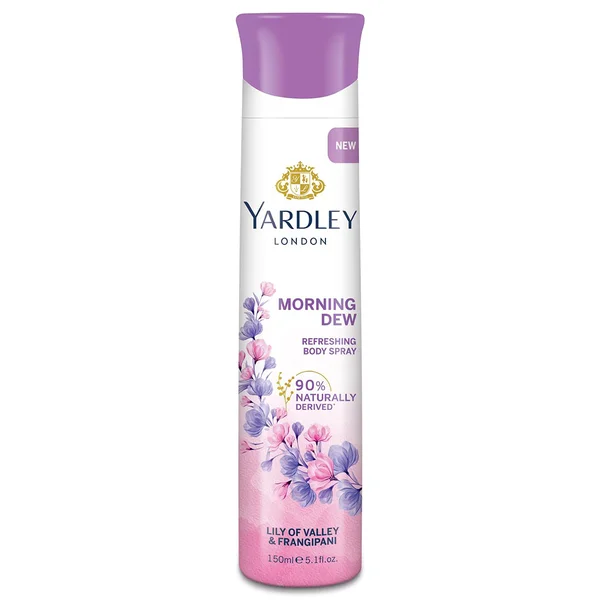 Yardley Deodorant Morning Dew, 150 ml