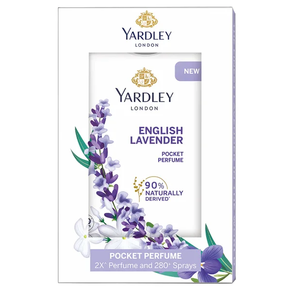 Yardley London English Lavender Pocket Perfume, 18 ml