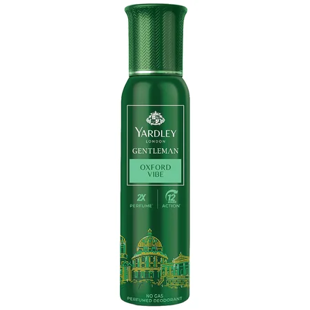 Yardley Gentleman Oxford Vibe No Gas Deodorant, 150 ml