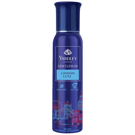 Yardley Gentleman London Luxe No Gas Deodorant, 150 ml