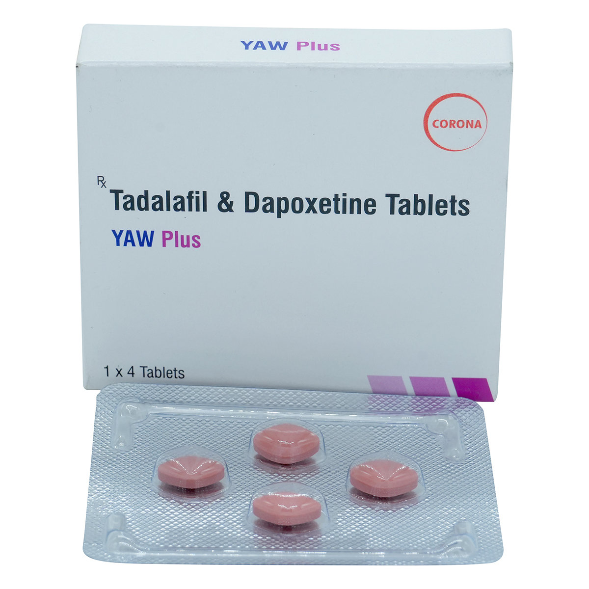 Yaw Plus Tablet 4's, Pack of 4 Yaw Plus Tablet 4's, Pack of 4