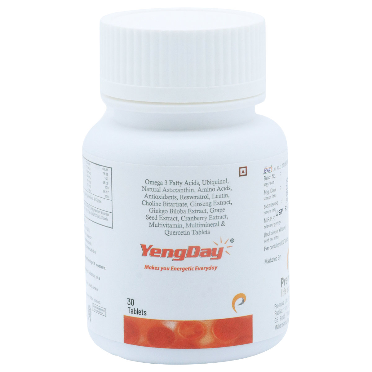 Yengday Tablet 30's, Pack of 1 Yengday Tablet 30's, Pack of 1