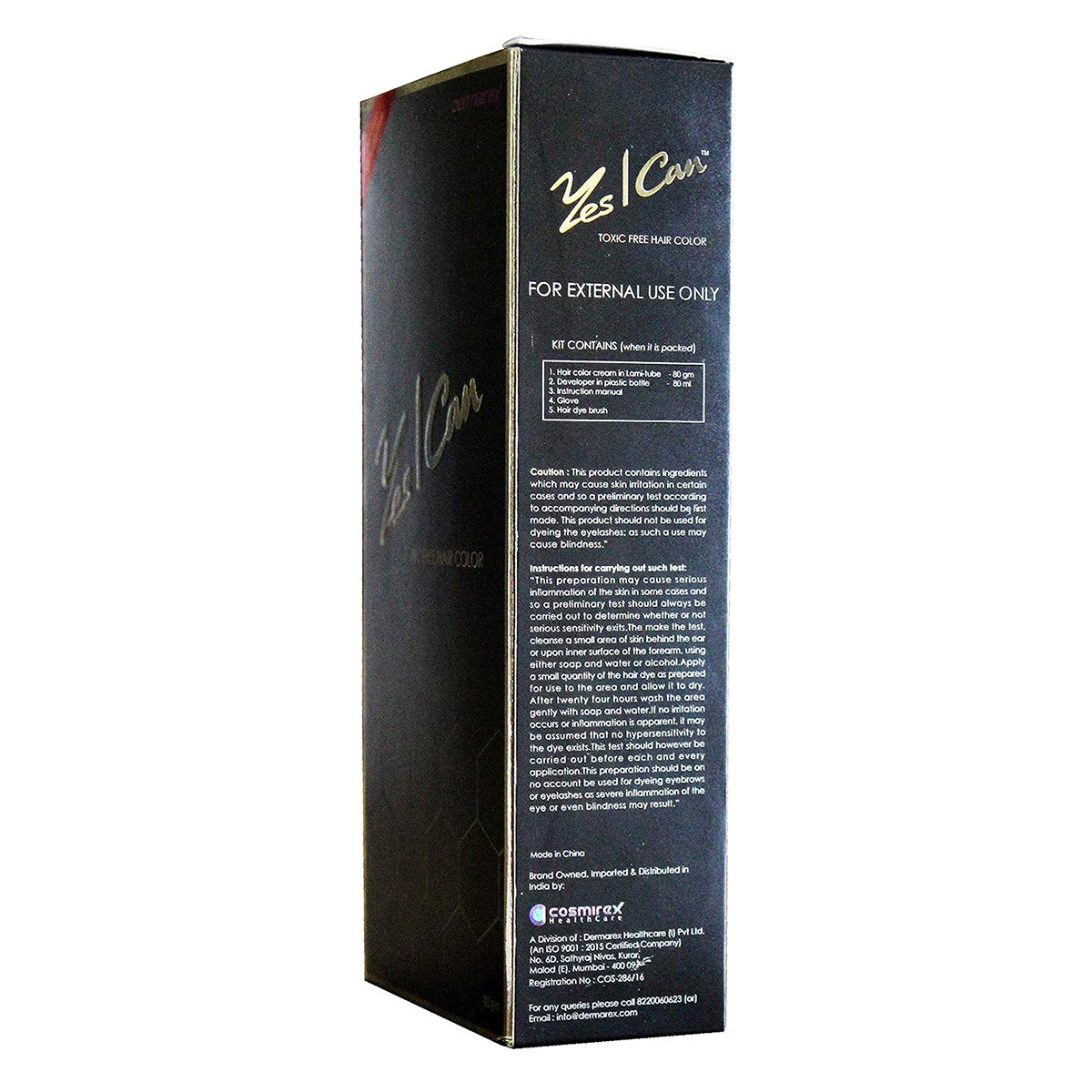 Yes I Can-Hair Color 80 gm, Pack of 1 Yes I Can-Hair Color 80 gm, Pack of 1