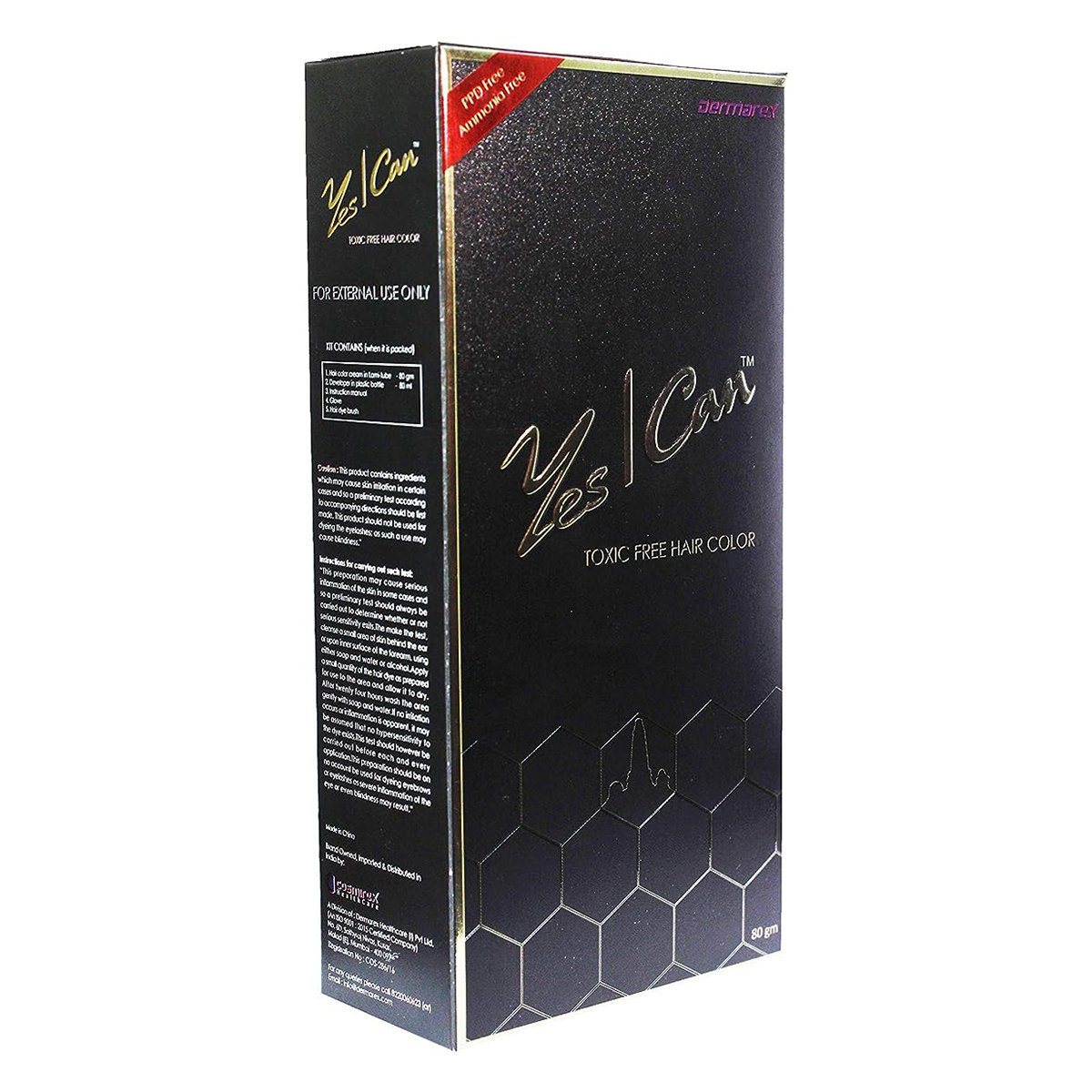 Yes I Can-Hair Color 80 gm, Pack of 1 Yes I Can-Hair Color 80 gm, Pack of 1