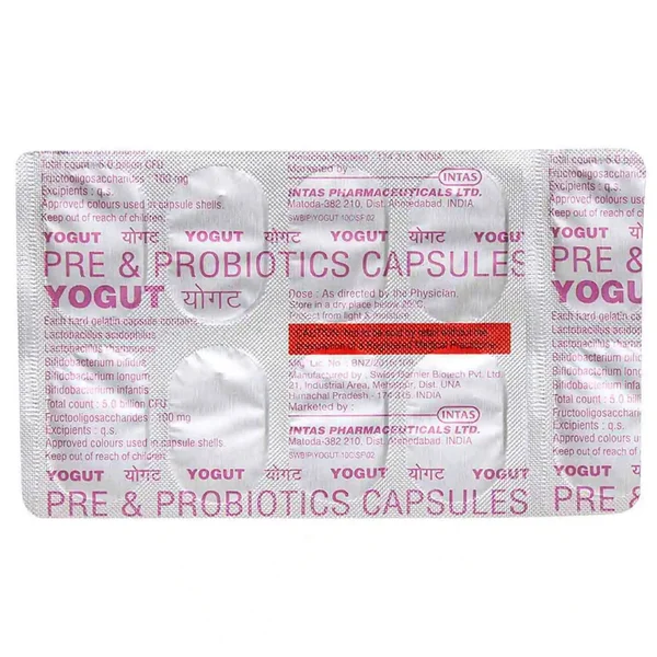 Yogut Capsule 10's, Pack of 10 CapsuleS