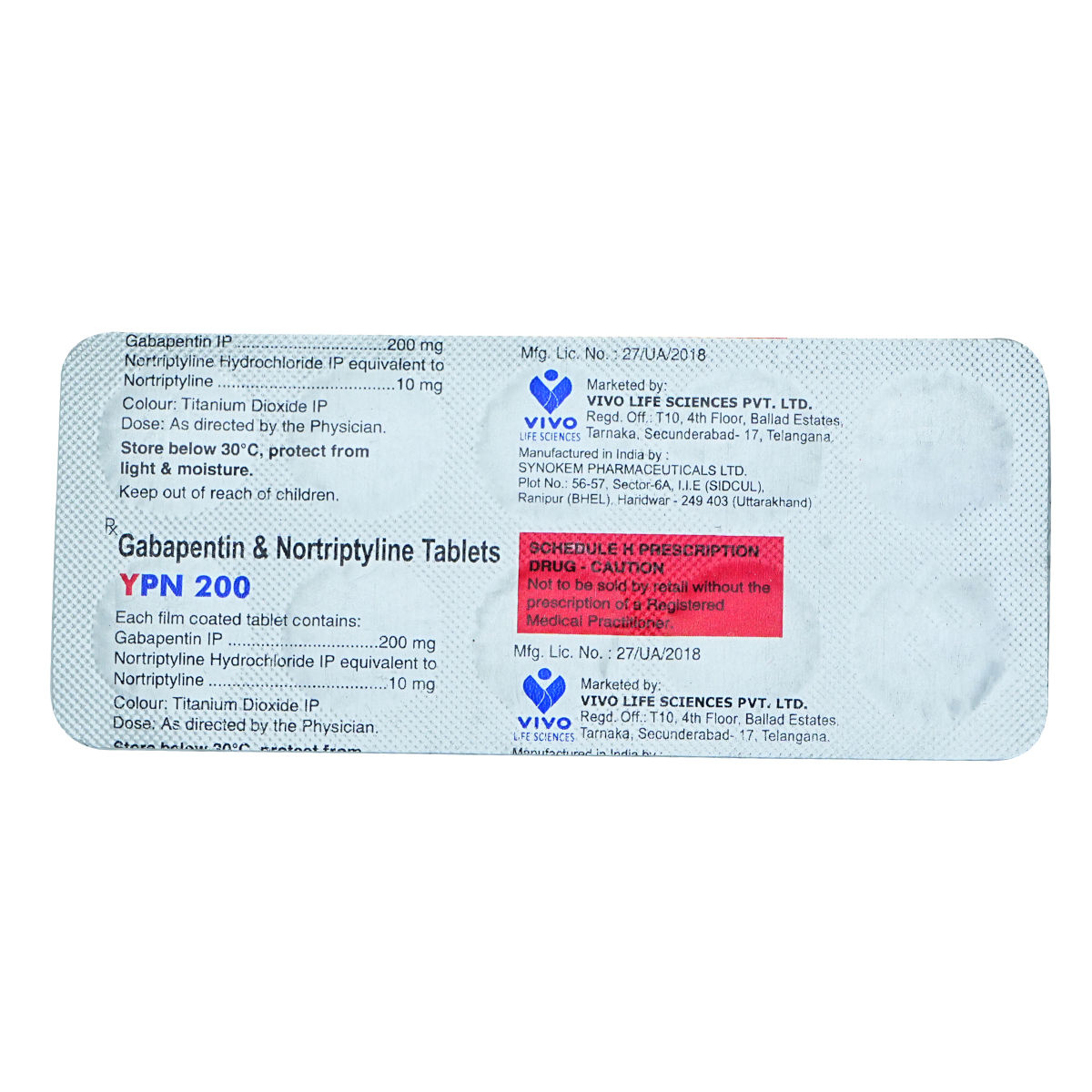 gabapentin 200 mg tabletten
